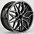 Диск KoKo Kuture FF585 7,5x17 5*114,3 Et:38 Dia:73,1 Gloss Black+Maching Face