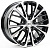 Диск X'trikeRST R036 6,5x16 5*112 Et:39,5 Dia:66,6 BK/FP