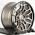 Диск RGW DH023 9x18 6*139,7 Et:19 Dia:78,1 Matte Gunmetal With Black Bead Ring