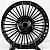 Диск RGW RGW4923 9x21 5*112 Et:34 Dia:66,6 Gloss Black+Floating CAP