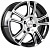 Диск X'trike X-105 6 x 15 4*100 Et: 45 Dia: 54,1 BK/FP