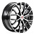 Диск X'trikeRST R015 6 x 15 4*100 Et: 48 Dia: 54,1 BK/FP
