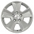 Диск Khomen 1601 6,5 x 16 5*114,3 Et: 50 Dia: 67,1 F-Silver