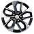 Диск Khomen 1703 7 x 17 5*112 Et: 40 Dia: 57,1 BLACK-FP