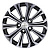 Диск Khomen 1610 6,5 x 16 5*114,3 Et: 41 Dia: 70,2 Black-FP