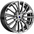 Диск K&K Flanker 6,5 x 17 4*100 Et: 43 Dia: 60,1 дарк платинум