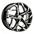 Диск Khomen 1716 7 x 17 5*108 Et: 50 Dia: 63,3 Black-FP