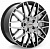 Диск X'trike X-131 7 x 17 5*108 Et: 45 Dia: 67,1 BK/FP