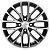Диск Khomen 1506 6 x 15 4*100 Et: 46 Dia: 54,1 black-fp