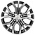 Диск Khomen 1608 6,5 x 16 5*114,3 Et: 45 Dia: 60,1 BLACK-FP