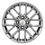 Диск Khomen 1506 6 x 15 4*100 Et: 37 Dia: 60,1 G-Silver