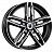 Диск K&K Sayan 6 x 16 5*114,3 Et: 50 Dia: 67,1 алмаз черный