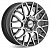 Диск X'trike X-132 6x15 4*100 Et:46 Dia:60,1 BK/FP