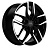 Диск Khomen 1708 6,5x17 5*112 Et:38 Dia:57,1 Black-FP