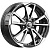 Диск K&K КС1005 6x15 5*100 Et:40 Dia:57,1 алмаз чёрный