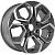 Диск KDW KD1620 6,5x16 4*100 Et:45 Dia:60,1 Grey Front Polished