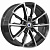 Диск K&K Меренге 7,5x17 5*112 Et:45 Dia:66,6 алмаз чёрный