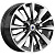Диск K&K Эрман 6,5x16 4*100 Et:50 Dia:60,1 алмаз чёрный