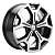 Диск Khomen 1710 7x17 5*108 Et:33 Dia:60,1 Black-FP