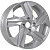 Диск KDW KD1520 6x15 4*100 Et:46 Dia:60,1 Light Silver Painted