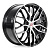 Диск X'trikeRST R007 7,5x17 5*108 Et:50,5 Dia:63,3 BK/FP