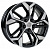 Диск K&K КС1062 6,5x17 5*108 Et:43 Dia:65,1 алмаз чёрный