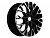 Диск Khomen KHW1718 7x17 5*108 Et:40 Dia:54,1 Black-FP
