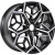 Диск KDW KD1710 7x17 5*114,3 Et:50 Dia:67,1 Black Front Polished