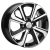 Диск Khomen 1501 6x15 4*100 Et:45 Dia:56,6 BLACK-FP Диск Khomen 1501 6x15 4*100 Et:45 Dia:56,6 BLACK-FP