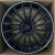 Диск KoKo Kuture 0396 9x20 5*112 Et:34 Dia:66,6 Gloss Black With Lip Polish