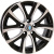 Диск Khomen 1609 6x16 4*100 Et:37 Dia:60,1 Black