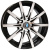Диск Khomen 1608 6,5x16 5*114,3 Et:45 Dia:54,1 Black-FP