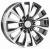 Диск X'trikeRST R109 7,5x19 6*139,7 Et:25 Dia:106,1 BK/FP