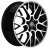 Диск Khomen KHW1818 7x18 5*112 Et:45 Dia:57,1 Black-FP