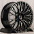 Диск Powcan 3S1111 9,5x22 5*112 Et:37 Dia:66,6 BKF black clear (MB-B)