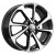Диск K&K КС861 6 x 15 4*100 Et: 46 Dia: 54,1 алмаз-чёрный