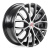 Диск X'trikeRST R015 6 x 15 4*100 Et: 48 Dia: 54,1 BK/FP