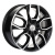 Диск Khomen 1713 7 x 17 5*114,3 Et: 45 Dia: 67,1 Black-FP
