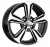 Диск K&K КС 777 6 x 15 4*100 Et: 48 Dia: 54,1 алмаз черный Диск K&K КС 777 6 x 15 4*100 Et: 48 Dia: 54,1 алмаз черный