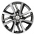 Диск Khomen 1609 6 x 16 4*100 Et: 37 Dia: 60,1 BLACK-FP