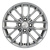 Диск Khomen 1506 6 x 15 4*100 Et: 37 Dia: 60,1 G-Silver