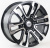 Диск X'trikeRST R107 7,5 x 17 6*139,7 Et: 25 Dia: 106,1 BK/FP
