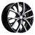 Диск Khomen 1806 7 x 18 5*112 Et: 43 Dia: 57,1 Black-FP Диск Khomen 1806 7 x 18 5*112 Et: 43 Dia: 57,1 Black-FP