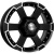 Диск K&K M56 7x16 6*139,7 Et:22 Dia:107,6 алмаз черный