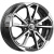 Диск K&K КС1005 6x15 5*100 Et:40 Dia:57,1 алмаз чёрный