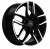 Диск Khomen 1708 6,5x17 5*114,3 Et:45 Dia:54,1 BLACK-FP Диск Khomen 1708 6,5x17 5*114,3 Et:45 Dia:54,1 BLACK-FP