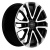 Диск Khomen 1805 7,5x18 6*139,7 Et:45 Dia:93,1 Black-FP