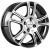 Диск X'trike X-105М 6x15 4*108 Et:25 Dia:65,1 BK/FP