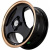 Диск Kipardo R020 6x15 4*98 Et:28 Dia:58,6 Gloss Black with Lip Polish Br