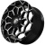 Диск Kipardo KF65 7,5x17 4*98 Et:38 Dia:73,1 Gloss Black Machined Face